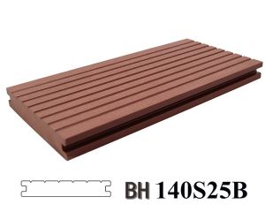 Sólido de alta qualidade WPC decking do assoalho para caminhar rua 140X25B