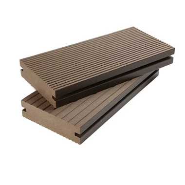 Ranhura laminada composta de madeira plástica para jardim